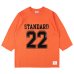 画像2: (STANDARD CALIFORNIA/スタンダードカリフォルニア) SD Heavyweight Football Logo T■Orange■（メンズ）M/L/XLサイズ (2)