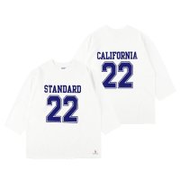 (STANDARD CALIFORNIA/スタンダードカリフォルニア) SD Heavyweight Football Logo T■White■（メンズ）M/L/XLサイズ