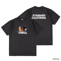 (STANDARD CALIFORNIA/スタンダードカリフォルニア) Disney × SD Chill T■Black■（メンズ）S/M/L/XLサイズ