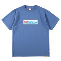  (STANDARD CALIFORNIA/スタンダードカリフォルニア) SD US Cotton SDC Logo T　ブルー（メンズ）M/L/XLサイズ