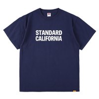  (STANDARD CALIFORNIA/スタンダードカリフォルニア) SD US Cotton Logo T　ネイビー（メンズ）M/L/XLサイズ