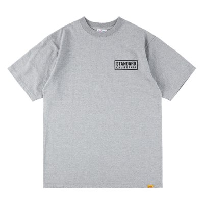 画像2: (STANDARD CALIFORNIA/スタンダードカリフォルニア) SD Heavyweight Box Logo T■Gray■（メンズ）M/L/XLサイズ