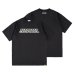 画像1: Abbot Kinney別注  (STANDARD CALIFORNIA/スタンダードカリフォルニア) SD×AK  Heavyweight  Logo T■Black(ホワイトプリント）■（メンズ）S/M/L/XLサイズ (1)