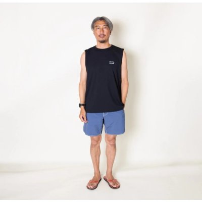 画像4: TURN ME ON（ターンミーオン) 定番ロゴ水陸両用ノースリーブ TEE(BLACK) (MENS)M/L/XLサイズ