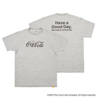  (STANDARD CALIFORNIA/スタンダードカリフォルニア) Coca-Cola | SD 88/12 Logo T■Gray■（メンズ）M/L/XLサイズ