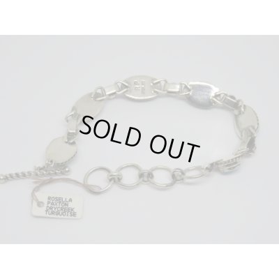 画像5: ■インディアンジュエリー■NAVAJO族(ナバホ族)ROSELLA PAXTON 作■T-BAR BRACELET(ターコイズ、アンブレラ)ブレスレット(NAVAJO-B-008) ドライクリークターコイズ■ハンドメイド■アリゾナ北部現地買付