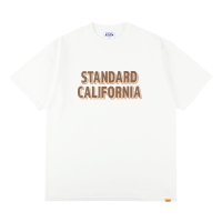 （STANDARD CALIFORNIA/スタンダードカリフォルニア）SD Heavyweight Sign Paint Logo T　ホワイト（メンズ）S/M/L/XLサイズ 