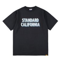 （STANDARD CALIFORNIA/スタンダードカリフォルニア）SD Heavyweight Sign Paint Logo T　ブラック（メンズ）S/M/L/XLサイズ 