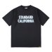 画像1: （STANDARD CALIFORNIA/スタンダードカリフォルニア）SD Heavyweight Sign Paint Logo T　ブラック（メンズ）S/M/L/XLサイズ  (1)