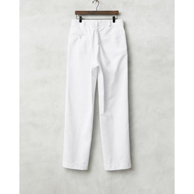 画像3: 【DEAD STOCK】 U.S. Hospital Duty White Trousers（アメリカ ホスピタル ホワイト トラウザーズ ）W34×L32