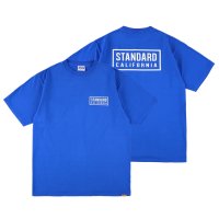  (STANDARD CALIFORNIA/スタンダードカリフォルニア) SD Heavyweight Box Logo T■Blue■（メンズ）S/M/L/XLサイズ