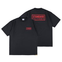  (STANDARD CALIFORNIA/スタンダードカリフォルニア) SD Heavyweight Box Logo T■Black■（メンズ）S/M/L/XLサイズ