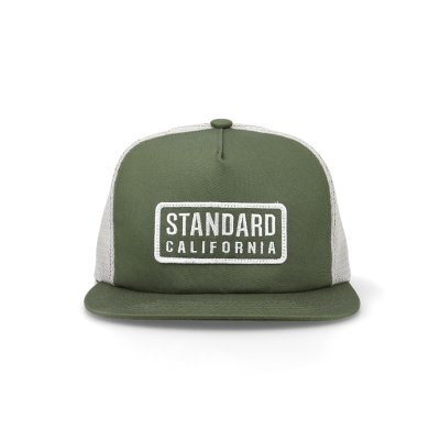 画像2:  (STANDARD CALIFORNIA/スタンダードカリフォルニア) SD Box Logo Patch Mesh Cap　オリーブ