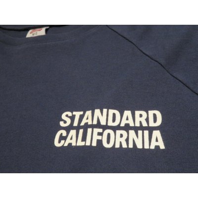 画像3: (STANDARD CALIFORNIA/スタンダードカリフォルニア) SD US Cotton Logo Baseball T■Navy■（メンズ）M/L/XLサイズ