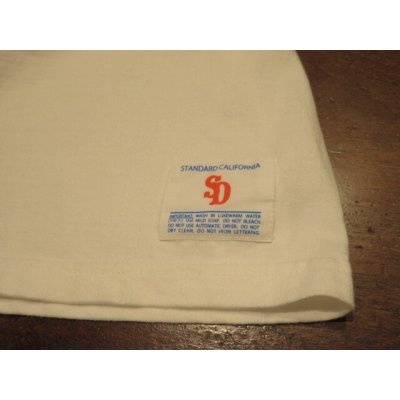 画像4: (STANDARD CALIFORNIA/スタンダードカリフォルニア) SD Heavyweight Football Logo T■White■（メンズ）M/L/XLサイズ