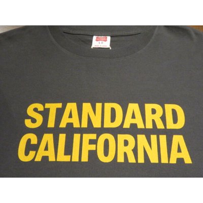 画像3:  (STANDARD CALIFORNIA/スタンダードカリフォルニア) SD US Cotton Logo T　ブラック（メンズ）M/L/XLサイズ