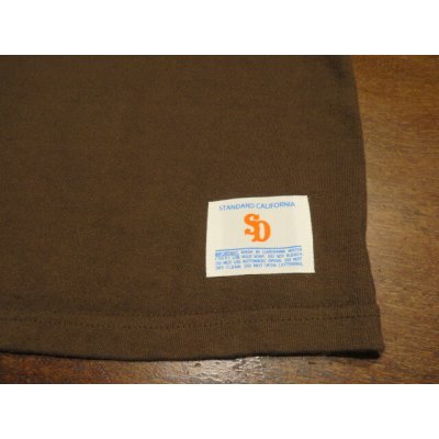 画像5: (STANDARD CALIFORNIA/スタンダードカリフォルニア) SD Heavyweight Football Logo T■Brown■（メンズ）M/L/XLサイズ