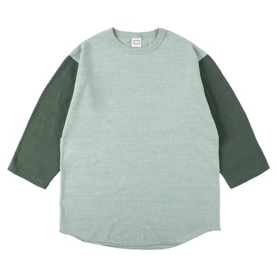 画像1: (STANDARD CALIFORNIA/スタンダードカリフォルニア) SD 88/12 Baseball T Vintage Wash■Green■（メンズ）M/L/XLサイズ