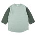 画像1: (STANDARD CALIFORNIA/スタンダードカリフォルニア) SD 88/12 Baseball T Vintage Wash■Green■（メンズ）M/L/XLサイズ (1)