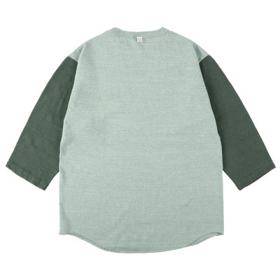 画像2: (STANDARD CALIFORNIA/スタンダードカリフォルニア) SD 88/12 Baseball T Vintage Wash■Green■（メンズ）M/L/XLサイズ