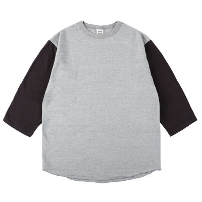 画像1: (STANDARD CALIFORNIA/スタンダードカリフォルニア) SD 88/12 Baseball T Vintage Wash■Gray■（メンズ）M/L/XLサイズ