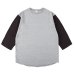 画像1: (STANDARD CALIFORNIA/スタンダードカリフォルニア) SD 88/12 Baseball T Vintage Wash■Gray■（メンズ）M/L/XLサイズ (1)