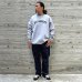 画像7: （CALIFOLKS/カリフォークス）CALIFOLKS Crew Neck Sweat Los Angeles (Gray)（メンズ）M/Lサイズ 