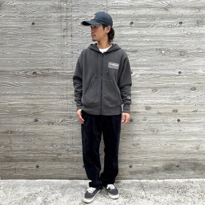 画像2:  スタンダードカリフォル二ア（STANDARD CALIFORNIA) Champion for SD Exclusive Zip Hood Sweat■Charcoal■（メンズ）M/L/XLサイズ