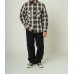 画像6: (BIG MIKE/ビッグマイク) Heavy Flannel Shirts / BLK×GRY×WHT （メンズ）M/L/XLサイズ