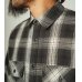 画像3: (BIG MIKE/ビッグマイク) Heavy Flannel Shirts / BLK×GRY×WHT （メンズ）M/L/XLサイズ