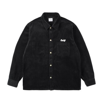 画像1: (STANDARD CALIFORNIA/スタンダードカリフォルニア) SD Corduroy Shirt Jacket  Black（メンズ）M/Lサイズ