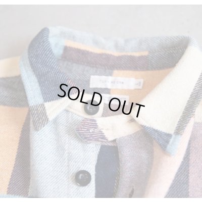 画像8: TURN ME ON（ターンミーオン) 撚杢ランダムチェックシャツ(YELLOW) (MENS)M/Lサイズ