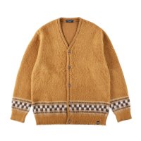 （STANDARD CALIFORNIA/スタンダードカリフォルニア）SD Checker Cardigan　Brown（メンズ）M/Lサイズ