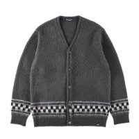 （STANDARD CALIFORNIA/スタンダードカリフォルニア）SD Checker Cardigan　Charcoal（メンズ）M/Lサイズ