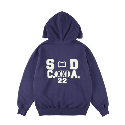 画像3:  SALE 20%OFF (スタンダードカリフォル二ア / STANDARD CALIFORNIA) SD Logo After Hood Sweat■Navy■（メンズ）M/L/XLサイズ