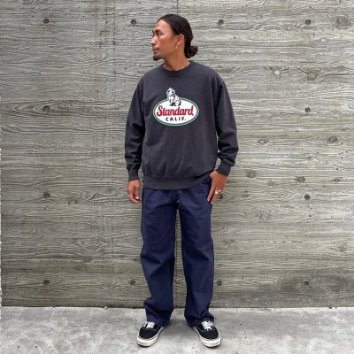 画像6: (STANDARD CALIFORNIA/スタンダードカリフォルニア) SD Duck Painter Pants ネイビー（メンズ）30/32/34サイズ