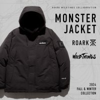 ロアークリバイバル(ROARK REVIVAL) ROARK × WILDTHINGS - MONSTER JACKET ダウンジャケット ■ブラック■(MENS)M/L/サイズ