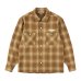 画像1: (STANDARD CALIFORNIA/スタンダードカリフォルニア) SD Wool Check Shirt  Brown（メンズ）M/Lサイズ (1)