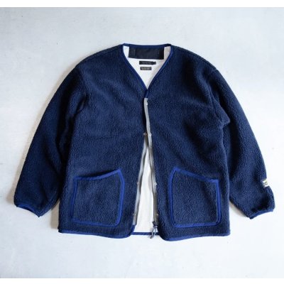 画像8:  SALE20%OFF (TURN ME ON / ターンミーオン) シープボアZIPブルゾン(NAVY)  (MENS)M/Lサイズ