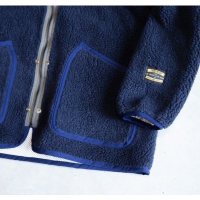 画像13:  SALE20%OFF (TURN ME ON / ターンミーオン) シープボアZIPブルゾン(NAVY)  (MENS)M/Lサイズ