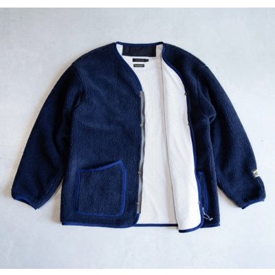 画像7:  SALE20%OFF (TURN ME ON / ターンミーオン) シープボアZIPブルゾン(NAVY)  (MENS)M/Lサイズ