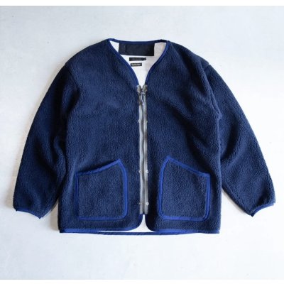 画像6:  SALE20%OFF (TURN ME ON / ターンミーオン) シープボアZIPブルゾン(NAVY)  (MENS)M/Lサイズ