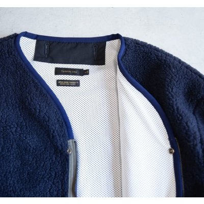 画像10:  SALE20%OFF (TURN ME ON / ターンミーオン) シープボアZIPブルゾン(NAVY)  (MENS)M/Lサイズ
