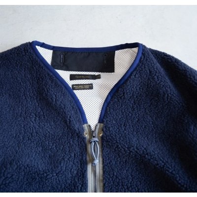 画像11:  SALE20%OFF (TURN ME ON / ターンミーオン) シープボアZIPブルゾン(NAVY)  (MENS)M/Lサイズ
