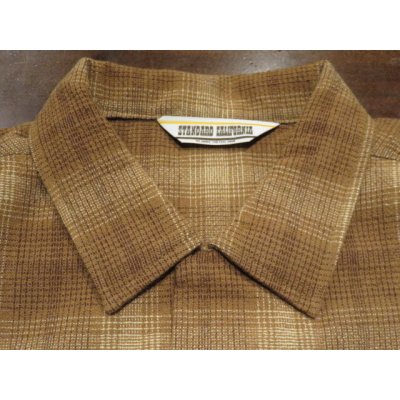 画像5: (STANDARD CALIFORNIA/スタンダードカリフォルニア) SD Wool Check Shirt  Brown（メンズ）M/Lサイズ