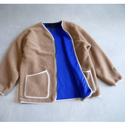 画像6: SALE20%OFF (TURN ME ON / ターンミーオン) シープボアZIPブルゾン(BEIGE) (MENS)M/Lサイズ
