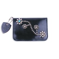 HTC Medium Wallet #125 Turquoise（Black)