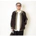 画像4:  (TURN ME ON / ターンミーオン) ボアフライトジャケット (OLIVE) (MENS)M/Lサイズ