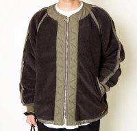  (TURN ME ON / ターンミーオン) ボアフライトジャケット (OLIVE) (MENS)M/Lサイズ