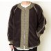 画像1:  (TURN ME ON / ターンミーオン) ボアフライトジャケット (OLIVE) (MENS)M/Lサイズ (1)